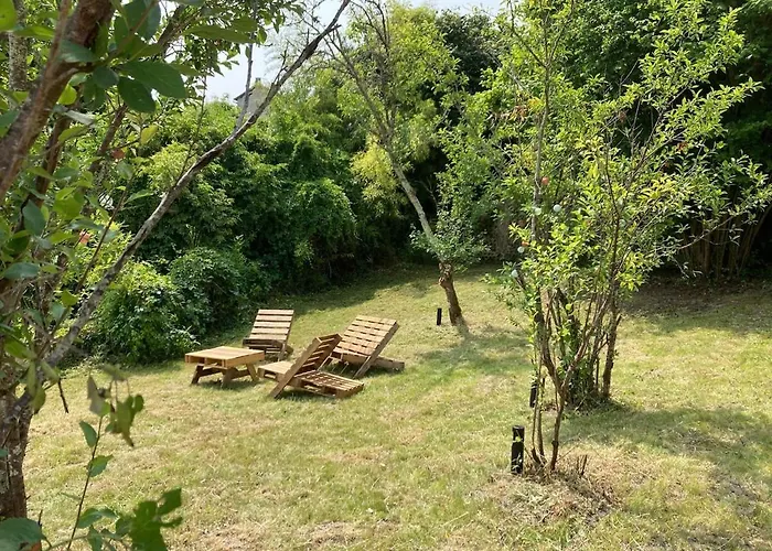 Barque Fleurie Esprit Rétro, Jardin&parking Privé